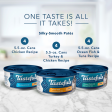 Blue Buffalo Tastefuls Adult Natural Pate Variety Pack with Chicken, Turkey & Chicken, and Ocean Fish & Tuna Entrees Wet Cat Food on Sale