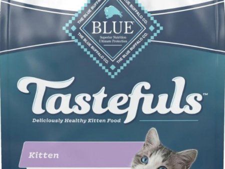 Blue Buffalo Tastefuls Kitten Chicken & Brown Rice Recipe Dry Food Online Sale