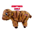 Kong Low Stuff Stripes Cow Medium Dog Toy For Cheap