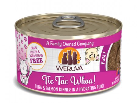 Weruva Classic Cat Pate Tic Tac Whoa! With Tuna & Salmon Canned Cat Food For Cheap