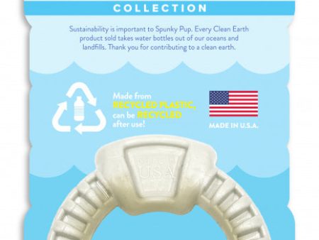 Spunky Pup Clean Earth Recycled Ring Dog Toy Cheap