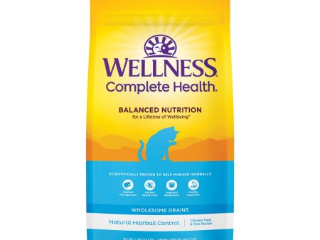 Wellness Natural Hairball Control Recipe Dry Cat Food Hot on Sale