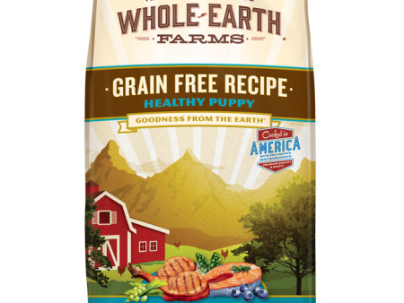 Whole Earth Farms Grain Free Puppy Recipe Dry Dog Food on Sale