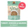 Weruva Classic Cat Stews! Simmer Down with Turkey Chicken & Salmon in Gravy Canned Cat Food Online now