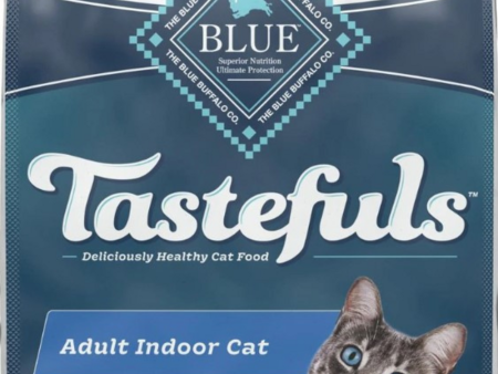 Blue Buffalo Tastefuls Adult Indoor Cat Chicken & Brown Rice Recipe Dry Food Fashion