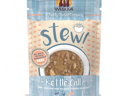 Weruva Classic Cat Stews! Kettle Call with Beef Chicken & Salmon in Gravy Canned Cat Food For Cheap