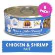 Weruva Classic Cat Pate Meows n  Holler PurrAmid with Chicken & Shrimp Canned Cat Food Online Hot Sale