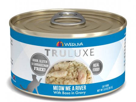 Weruva TRULUXE Meow Me A River with Base in Gravy Canned Cat Food Discount