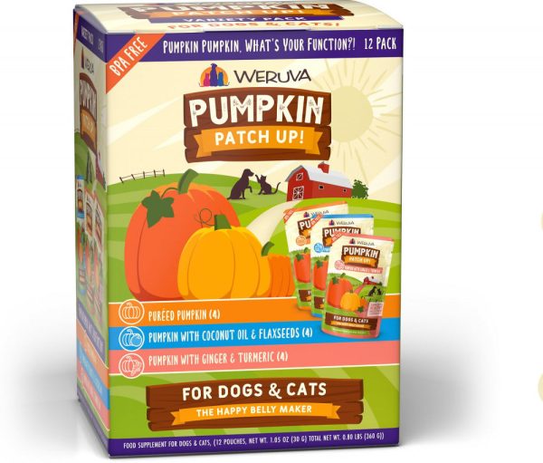 Weruva Pumpkin Patch Up! Pumpkin Pumpkin What s Your Function Variety Pack Dog & Cat Wet Food Supplement Discount