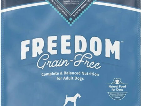 Blue Buffalo Freedom Grain-Free Adult Chicken Recipe Dry Dog Food Discount