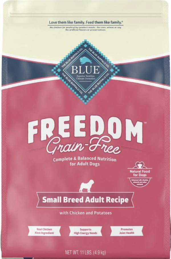 Blue Buffalo Freedom Grain-Free Small Breed Adult Chicken Recipe Dry Dog Food For Sale