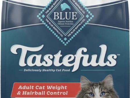 Blue Buffalo Tastefuls Adult Cat Weight & Hairball Control Chicken & Brown Rice Recipe Dry Food Online Hot Sale