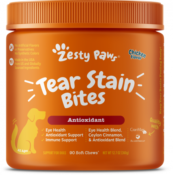 Zesty Paws Tear Stain Bites Supply