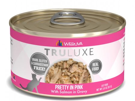 Weruva TRULUXE Pretty In Pink with Salmon in Gravy Canned Cat Food Sale