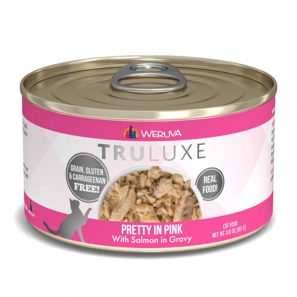 Weruva TRULUXE Pretty In Pink with Salmon in Gravy Canned Cat Food Sale