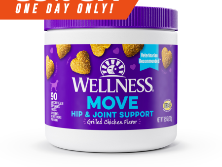 Wellness Grilled Chicken Flavored Soft Chews Hip & Joint Health Supplements for Dogs Online Hot Sale