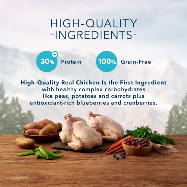 Blue Buffalo Wilderness High-Protein Grain-Free Mature Chicken Recipe Dry Cat Food on Sale