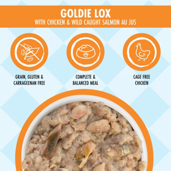 Weruva Dogs in the Kitchen Goldie Lox Grain Free Chicken & Salmon Canned Dog Food Cheap