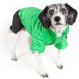 Pet Life Adjustable Mint Green Sporty Avalanche Dog Coat with Pop Out Zippered Hood Sale