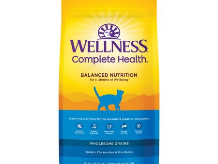 Wellness Complete Health Adult Health Deboned Chicken, Chicken Meal & Rice Recipe Dry Cat Food on Sale