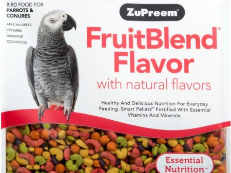 Zupreem FruitBlend Flavor Food with Natural Flavors for Parrots and Conures Supply