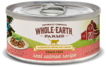 Whole Earth Farms Grain Free Salmon Morsels in Gravy Recipe Canned Cat Food Sale