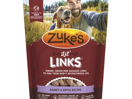 Zukes Lil  Links Grain Free Rabbit and Apple Recipe for Dogs Online