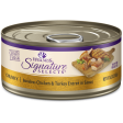 Wellness Signature Selects Grain Free Natural Chunky White Meat Chicken and Turkey Entree in Sauce Wet Canned Cat Food Sale