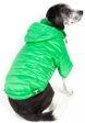 Pet Life Adjustable Mint Green Sporty Avalanche Dog Coat with Pop Out Zippered Hood Sale