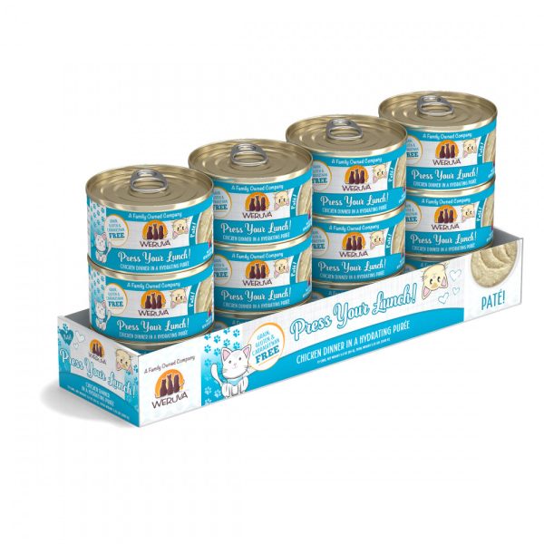 Weruva Classic Cat Pate Press Your Lunch! with Chicken Canned Cat Food Cheap