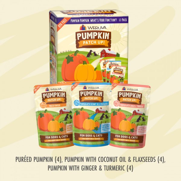 Weruva Pumpkin Patch Up! Pumpkin Pumpkin What s Your Function Variety Pack Dog & Cat Wet Food Supplement Discount