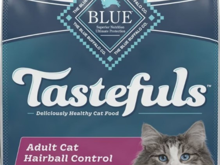 Blue Buffalo Tastefuls Adult Cat Hairball Control Chicken & Brown Rice Recipe Dry Food Discount