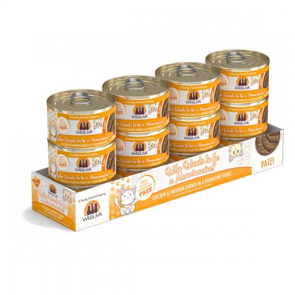 Weruva Classic Cat Pate Who wants to be a Meowionaire with Chicken & Pumpkin Canned Cat Food For Cheap