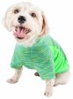 Pet Life Active Warf Speed Sporty Performance Dog T-Shirt in Green Cheap