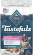 Blue Buffalo Tastefuls Adult Cat Sensitive Stomach Chicken & Brown Rice Recipe Dry Food Discount