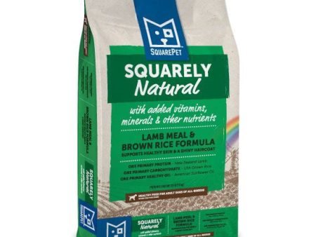 SquarePet Squarely Natural Canine Lamb Meal & Brown Rice Dry Dog Food Online Hot Sale