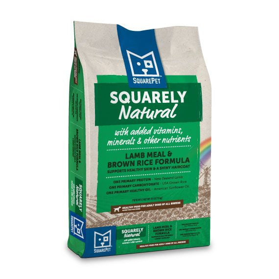 SquarePet Squarely Natural Canine Lamb Meal & Brown Rice Dry Dog Food Online Hot Sale