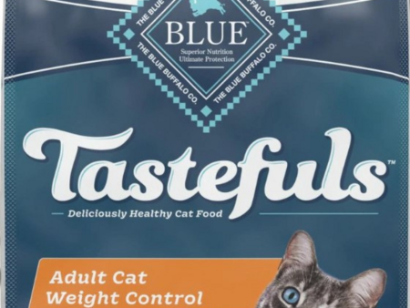 Blue Buffalo Tastefuls Adult Cat Weight Control Chicken & Brown Rice Recipe Dry Food Supply