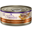 Wellness Signature Selects Grain Free Natural White Meat Chicken and Beef Entree in Sauce Wet Canned Cat Food Discount