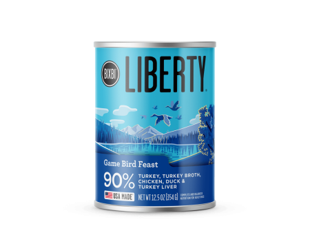 BIXBI LIBERTY Gamebird Feast Canned Wet Dog Food Sale