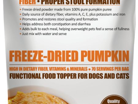 Whole Life Pet Nutritionals Freeze Dried Pumpkin Powder Discount