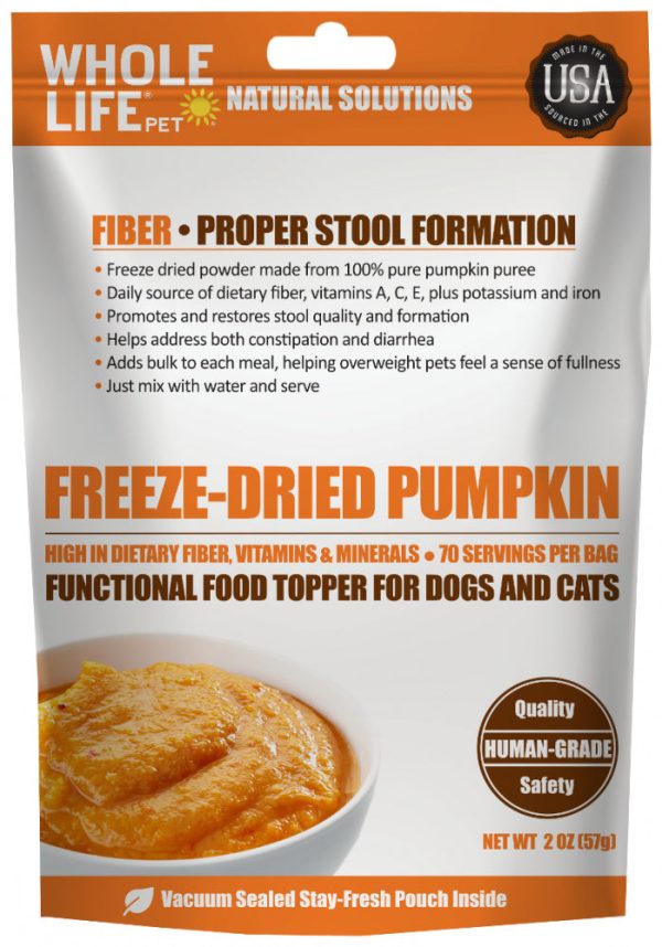 Whole Life Pet Nutritionals Freeze Dried Pumpkin Powder Discount