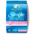 Wellness Simple Grain Free Natural Limited Ingredient Diet Small Breed Salmon and Potato Recipe Dry Dog Food Online now