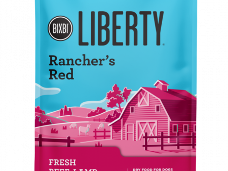 BIXBI LIBERTY Rancher s Red (Beef, Lamb, Goat) Kibble For Cheap