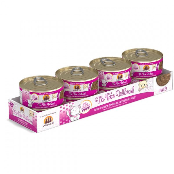 Weruva Classic Cat Pate Tic Tac Whoa! With Tuna & Salmon Canned Cat Food For Cheap