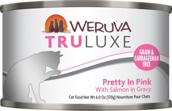 Weruva TRULUXE Pretty In Pink with Salmon in Gravy Canned Cat Food Sale