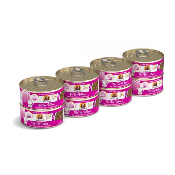 Weruva Classic Cat Pate Tic Tac Whoa! With Tuna & Salmon Canned Cat Food For Cheap