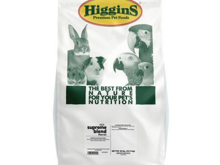 Higgins Supreme Blend Parrot Food For Cheap