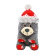 KONG Holiday Comfort Polar Bear Assorted Medium Large Dog Toys Supply