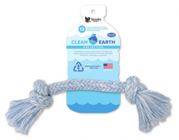 Spunky Pup Clean Earth Recycled Rope Dog Toy Supply